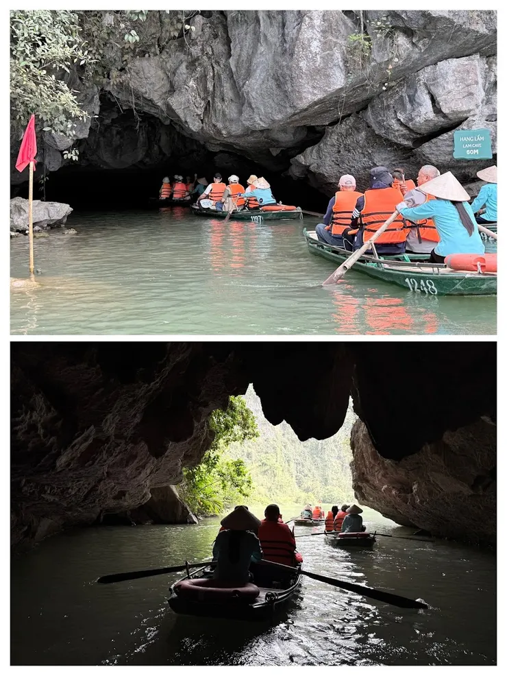 經過數個岩洞，柳暗花明又一村。