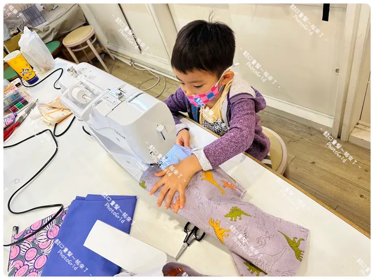 我認為兒童縫紉不限於男女，都可以參與。