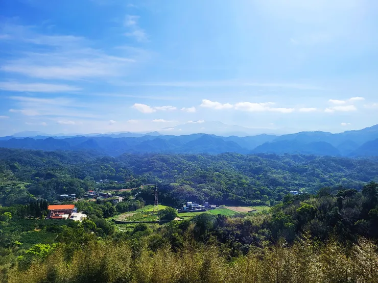 頭屋鄉的田園風光。