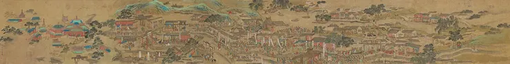 〈南都繁會景物圖卷〉／中國國家博物館藏