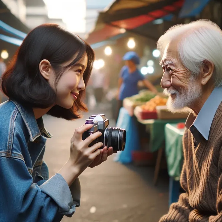 She's on the lookout for a subject that speaks to her ongoing project about the beauty and complexity of everyday life.