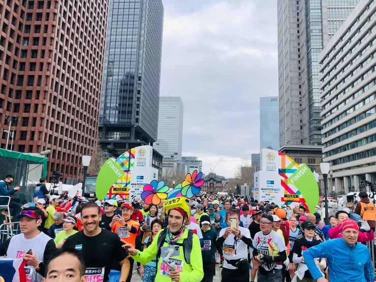 通過終點線了!!