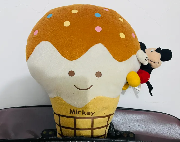 當時，讀大學時，系上的朋友送給我的。