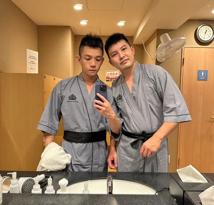 每次都覺得日本飯店CP值好高喔，一晚3,000元就有溫泉