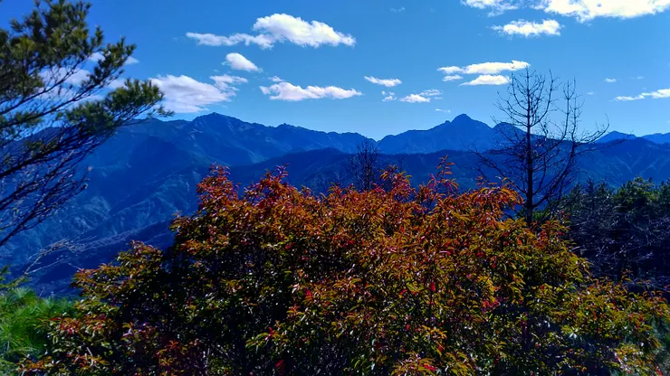 羅馬縱走的展望:南湖大山與中央尖山