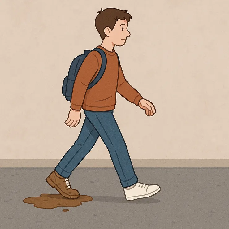 AI示意圖：走出泥潭