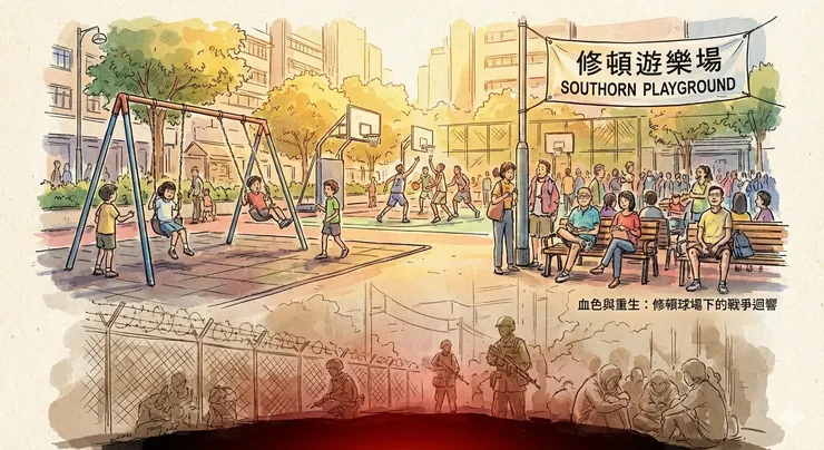 血色與重生：修頓球場下的戰爭迴響