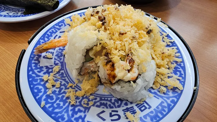 酥脆炸蝦卷壽司!