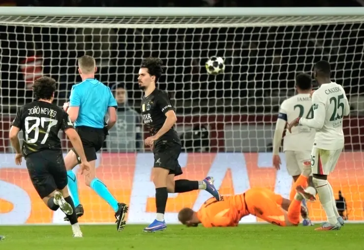 維天夏射入空門助巴黎聖日耳門領先3:2