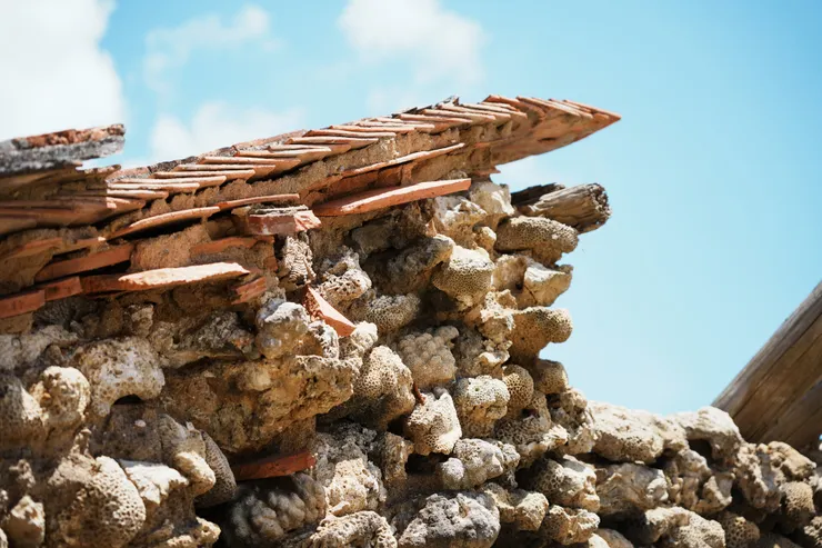 澎湖的特有建材-咾咕石