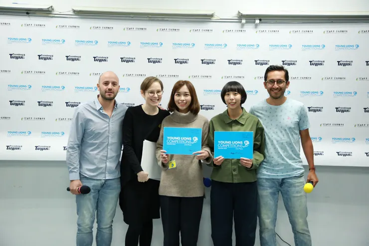 獲得第二名的葉思佑、錢雅莛 