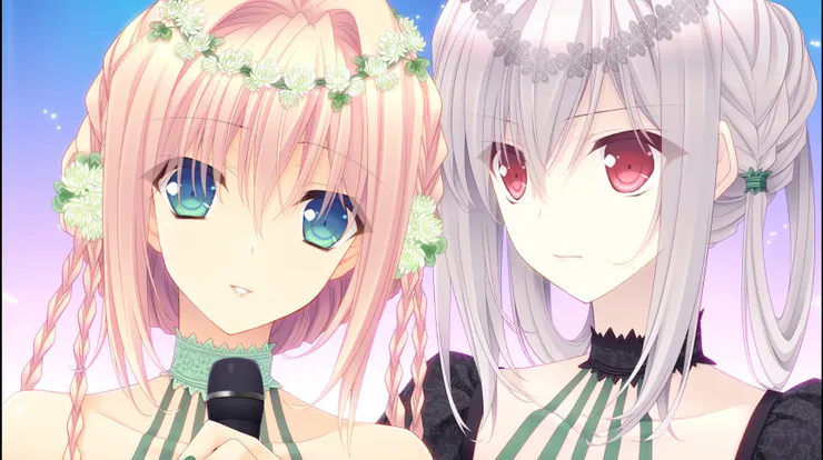 兩人站在一起絕配，雖然有一人是女裝（笑