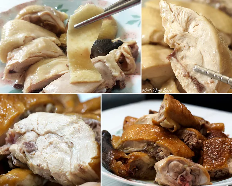 ▲元榆「煙燻甘蔗雞」與「招牌鹽水雞」/圖片來源：Betty's Jump Diary