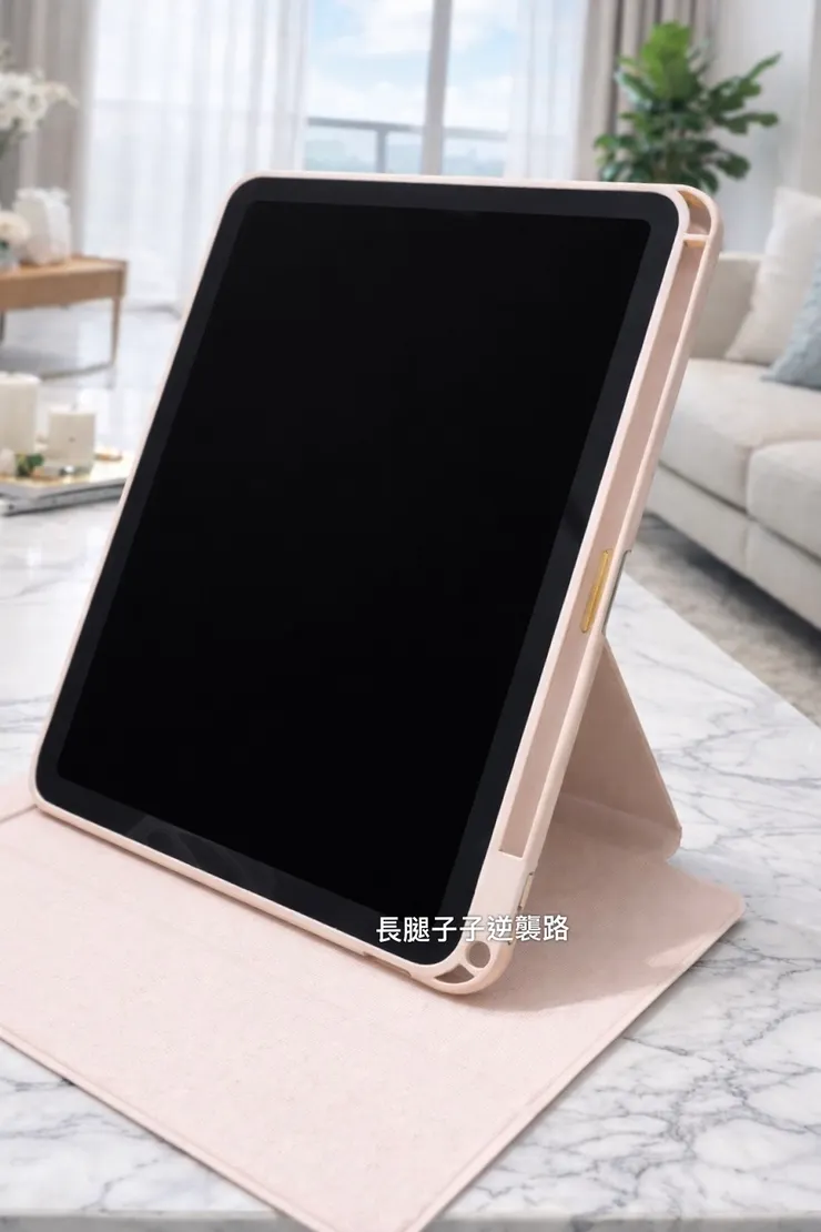 我的ipad終於立起來啦！✨