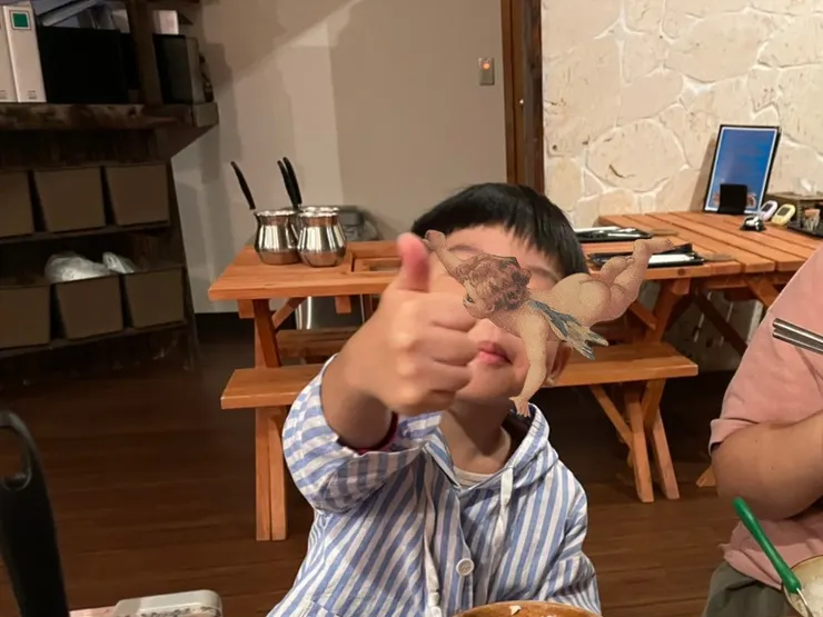 阿古豬讚讚，不愛吃肉的兒子覺得阿古豬好吃，不可思議