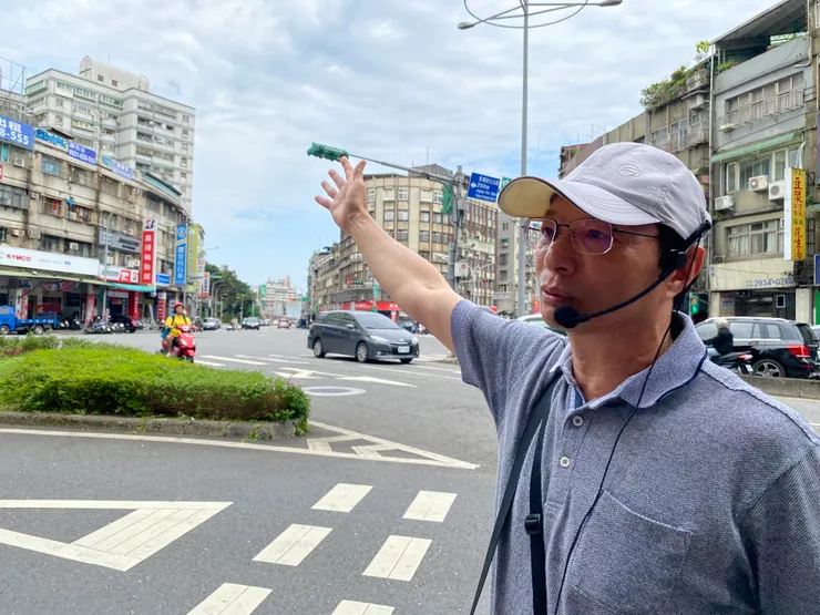 何文賢老師解釋興隆路九十度大轉彎的原因