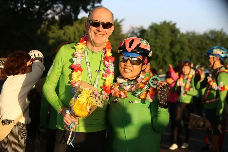 國扶輪社友 Bill Barbe 樂活單車Louis社長