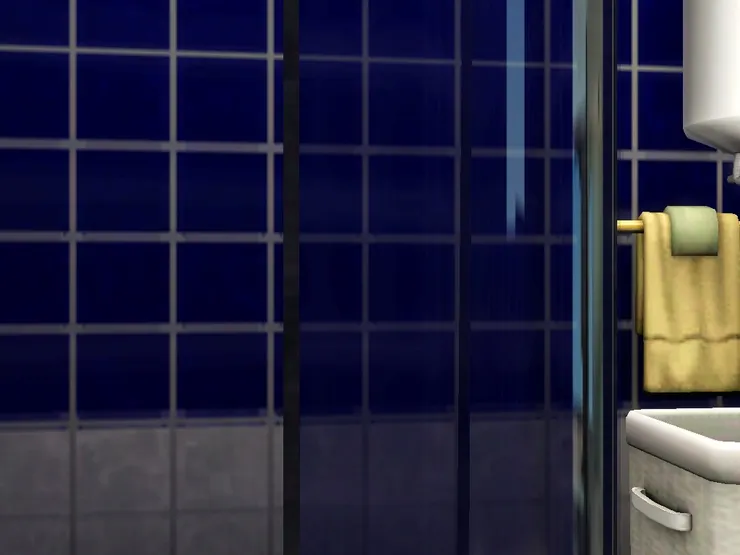 有了浴屏洗澡時水便不會濺到四處都是。(前題是密封的膠邊沒問題。)