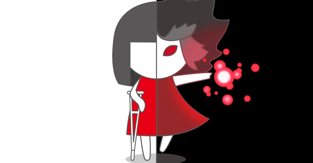 身障作家左邊女孩的沙龍