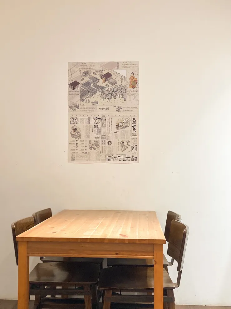 卻又有日式裝潢的溫暖