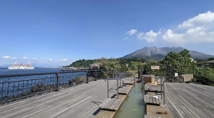 足浴的風景非常好。圖／Google Map