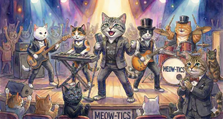 「喵星狂熱」樂團大放異彩！