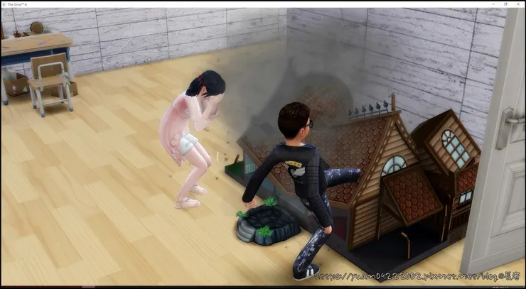 馬克斯，請不要在別人家破壞東西！