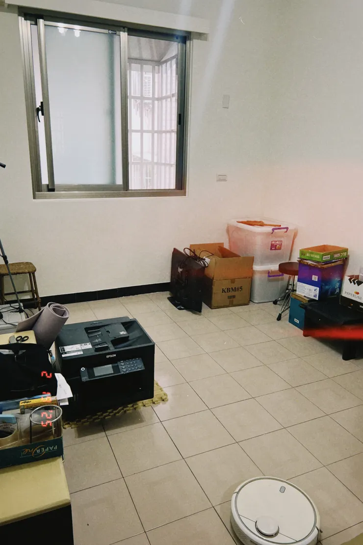 整理完成。來不及拍整理前