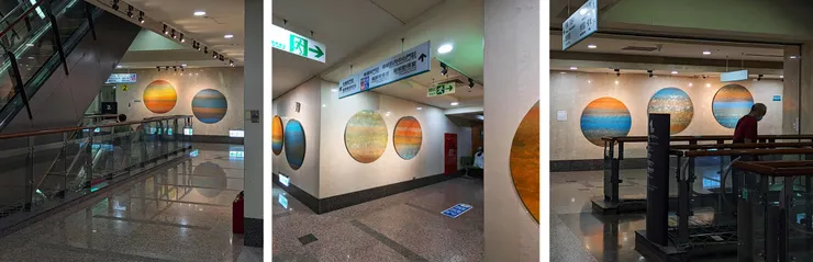 西元2023年11月，心球、空間與時間的對話。