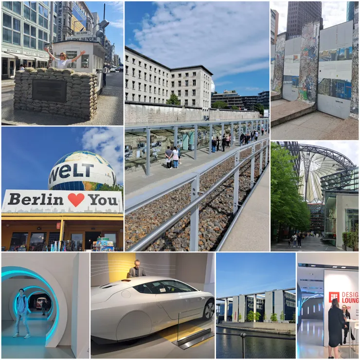 納粹歷史景點..柏林圍牆 德國設計展..波次坦廣場...