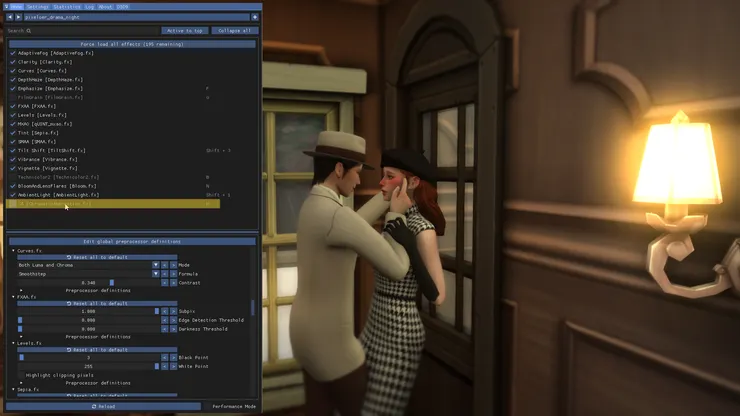 chromatic aberration 色差效果