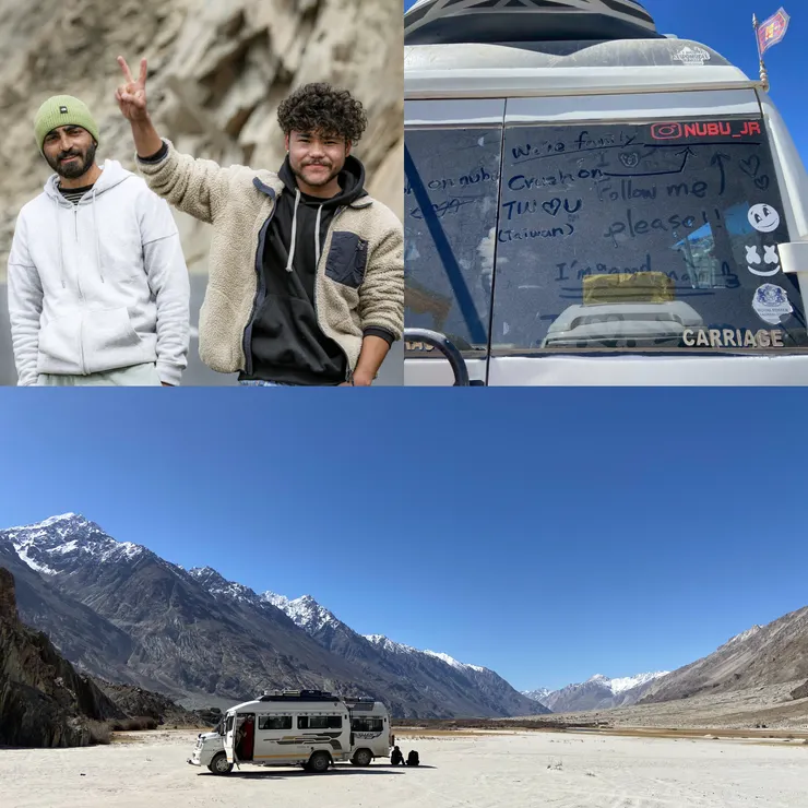 開車技術超高水準的年輕司機，2位都非常謙虛親切