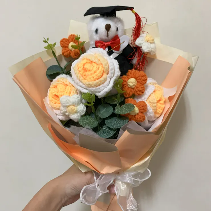 去年男友送的畢業花束