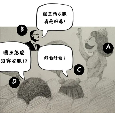 你最接近國王的新衣中的哪個角色呢🤡？