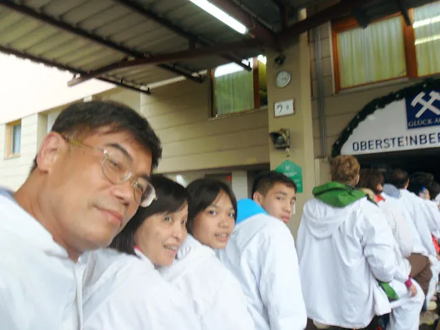 德國南部景點貝希特斯加登鹽礦 Berchtesgaden 地下礦坑溜滑梯體驗