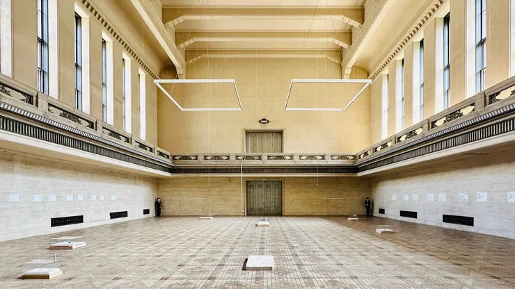 第二會場。圖片來源：https://bijutsutecho.com/magazine/news/report/29136