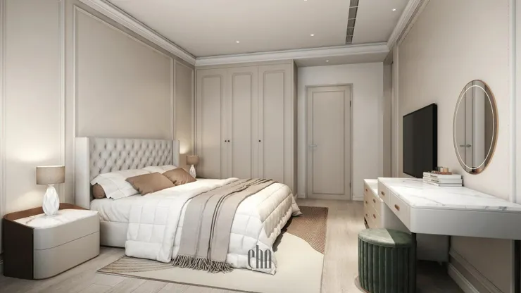 原作品連結：藝瓦設計品牌，御之苑D1主臥，成型門板系統櫃