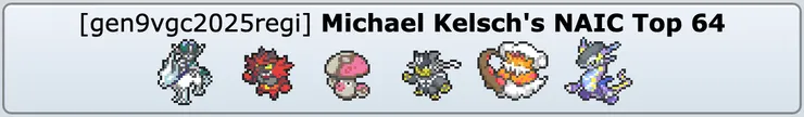 Michael Kelsch's NAIC 64強隊伍