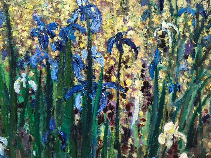 瑤光鳶尾 作品細圖