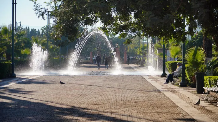 宣禮塔附近的公園