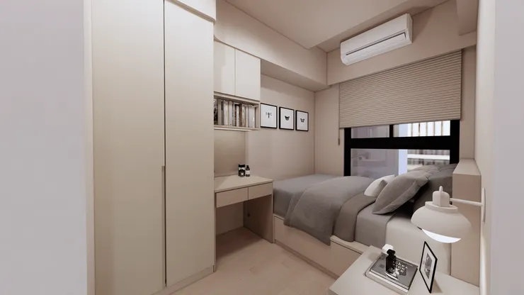 <璟都心>現代簡約風、奶茶宅案例，高雄藝瓦室內設計作品
