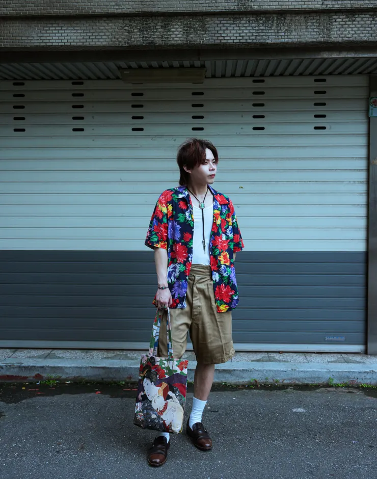 花襯衫🌹💐小品，台灣味、台灣感性🇹🇼被這塊土地澆灌長大的人🌳 #中山 #小南門 #深坑 #古著 #形象 #WANDER #Eritta #電力滿格密技