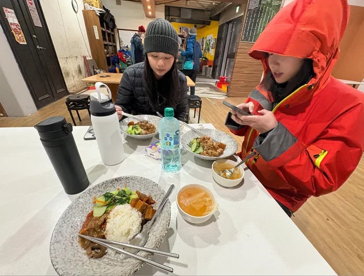 訂餐的時候可以選晚餐主餐