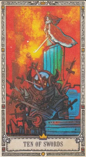 love and courage quest tarot