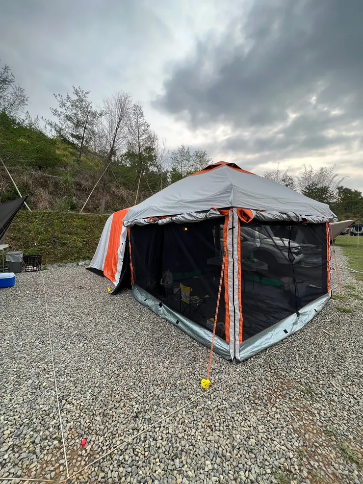 客廳帳+車後帳+延伸天幕