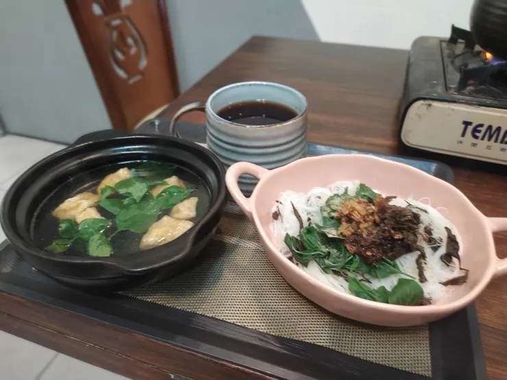 茶韻野菜豆專湯品