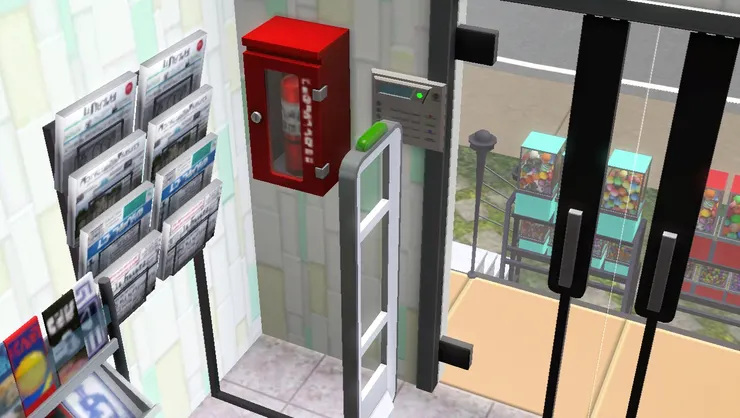 滅火器我想了很久、設計了很久才決定放在這裏。公眾地方的安全很重要，我會放在首位。