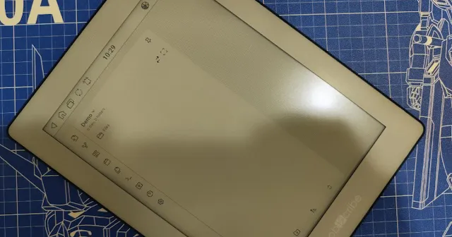 套用Minimal主題Eink模式後的呈色表現