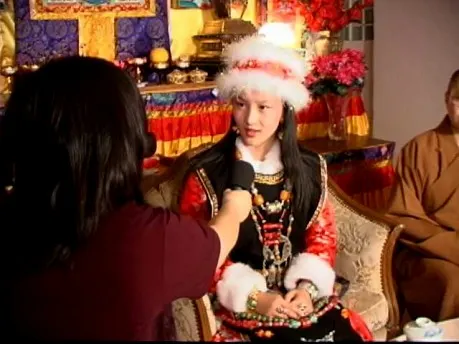 图说:金巴仁波切接受专访