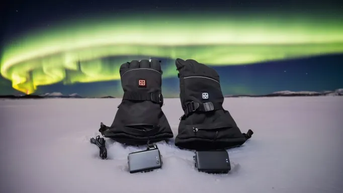 外置鋰電池供電手套